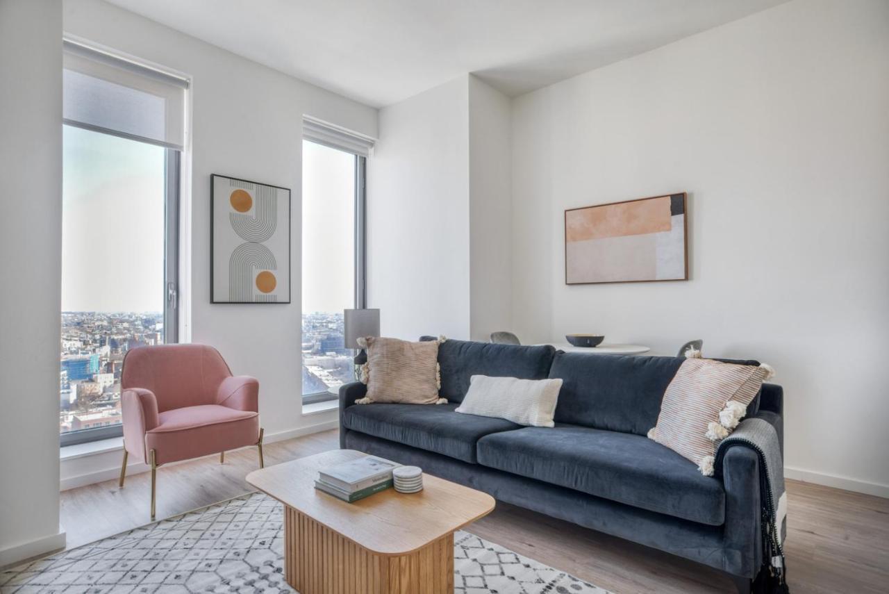 Clinton Hill 1br W Wd Gym Pool Nr Bam Nyc-969 * New York